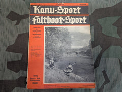 Canoe Sport Magazine 9 December 1939 Heft 28 Wehrmacht Canoeists!