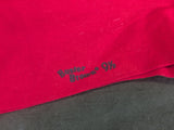 Red Bobby Socks with Original Label NOS (Fits Shoe Size 6.5-7)