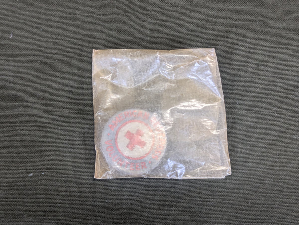American Red Cross Volunteer Pin Fabric