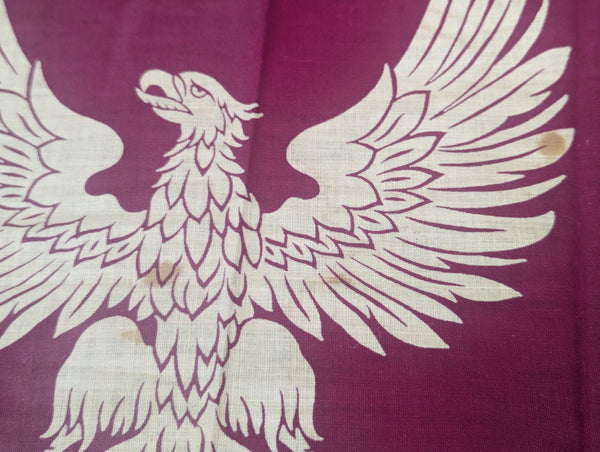 WWI Flag of US & Canadian Volunteers for the Polish Army in France