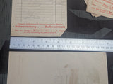 Lot of German Schwanenburg Margarine Receipts