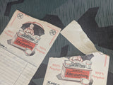 Lot of German Schwanenburg Margarine Receipts