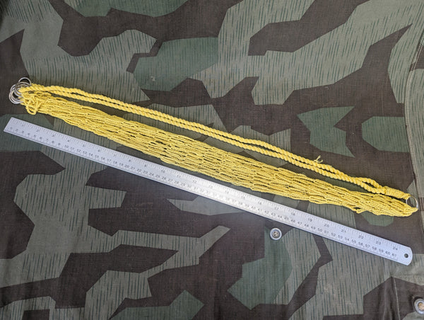 Yellow German Net Backpack Bag