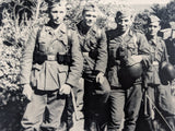 2 Photos Soldiers Taking a Break on the March