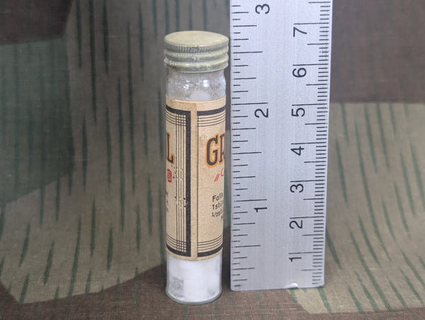Grippeheil Flu Remedy Glass Tube Full!