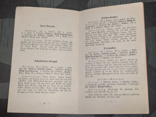 Dr. Oetker Rezepte Book