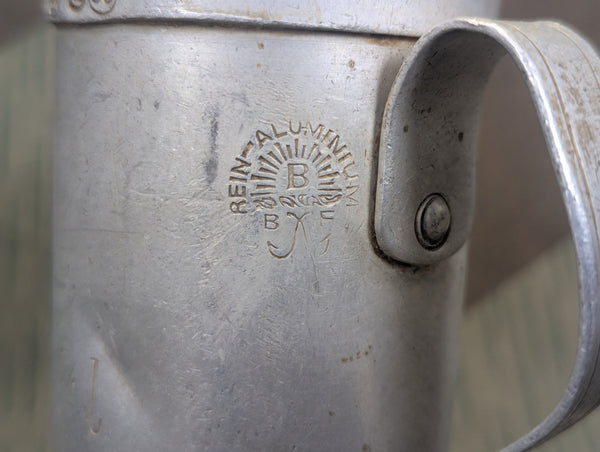 1/4L German Aluminum Measuring Cup 1912-1936