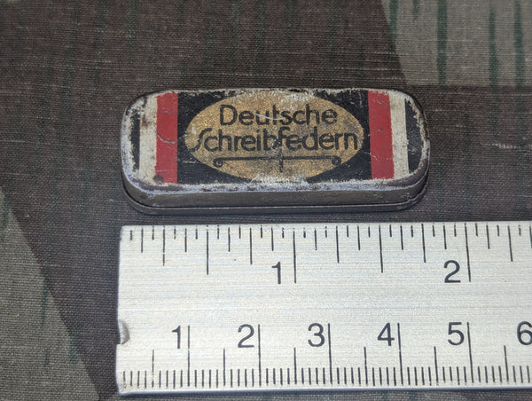 Deutsche Schreibfedern German Pen Nib Tin