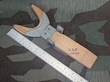 German Wood Folding Traveling Boot Puller Rekord D.R.P.