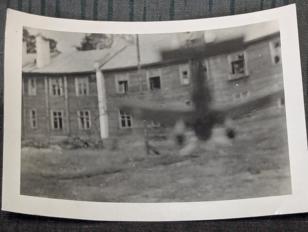 Original Photo Set German Soldier Playing with Stuka