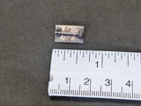 Enamel Gold Star Flag Pin Sterling KIA