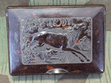 Stag Hunt Bakelite Tobacco Case