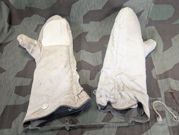 Early Wool Mittens for the Reversible Parka Set