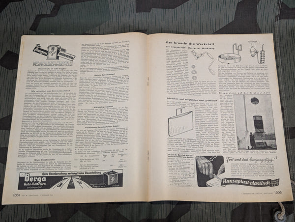 Kraftfahrzeug Handwerk Heft 49 - 7. Dezember 1940 Krafthand