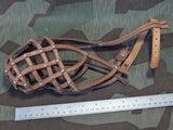 German Leather Dog Muzzle
