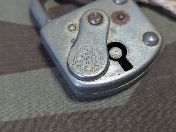 Burg German Small Lock With Key? (AS-IS)