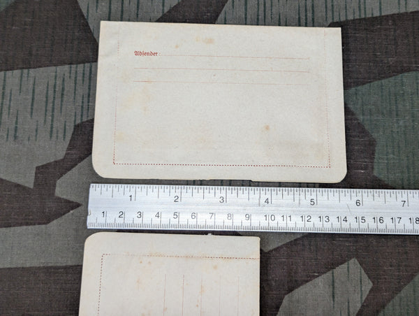 3 x WWI Feldpost Letter Papers