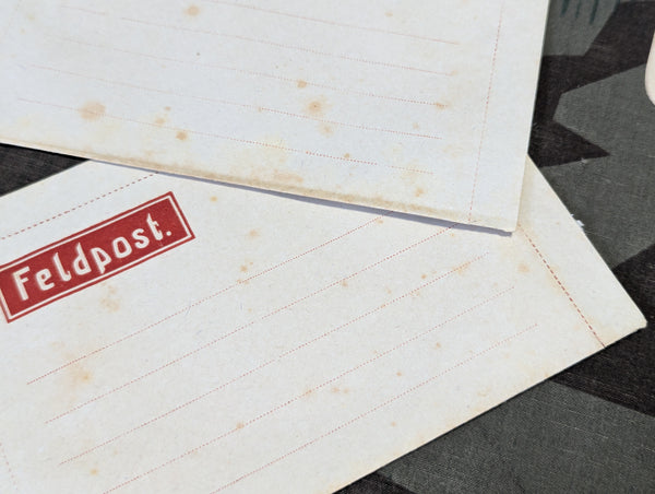 3 x WWI Feldpost Letter Papers