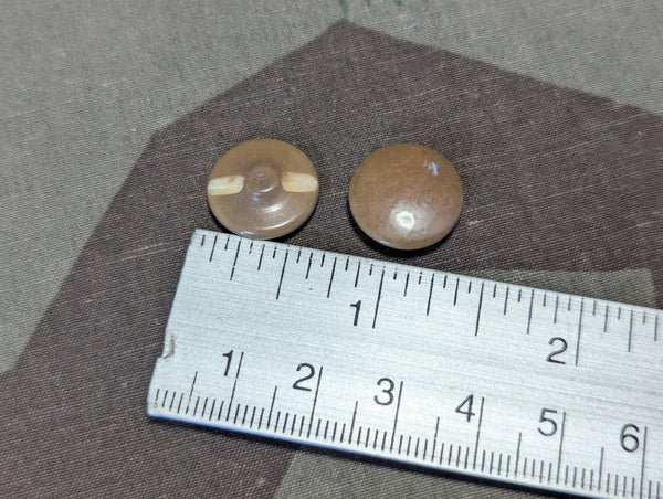 Original Steinnuss Buttons Gebirgsjäger