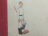 German Soldier's EMPTY Photo Album Hand Painted Cover