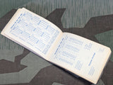 1939 Sparkasse Wunsiedel Pocket Calendar