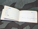 1939 Sparkasse Wunsiedel Pocket Calendar