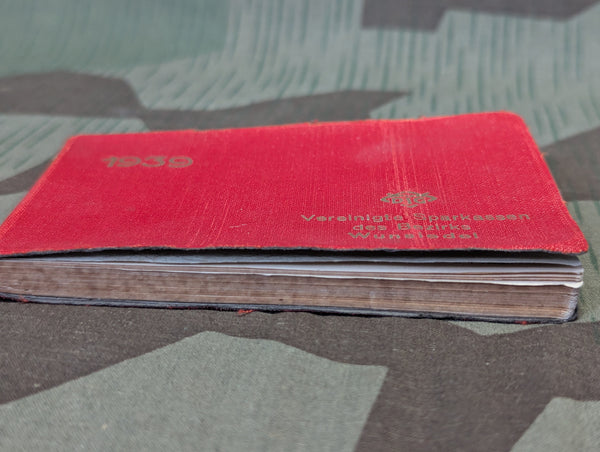1939 Sparkasse Wunsiedel Pocket Calendar