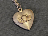 Paratrooper Jump Wings Sweetheart Locket Necklace