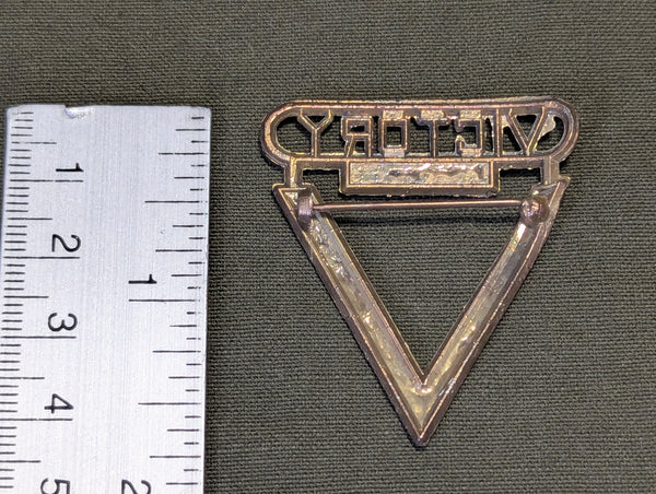 Victory Morse Code V Pin