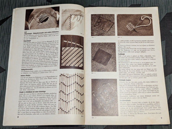 Mending Repair Tips Book Deutschen Frauenwerk