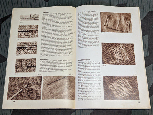 Mending Repair Tips Book Deutschen Frauenwerk