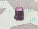 Red-Brown Bakelite Thimble "Finger Hat"