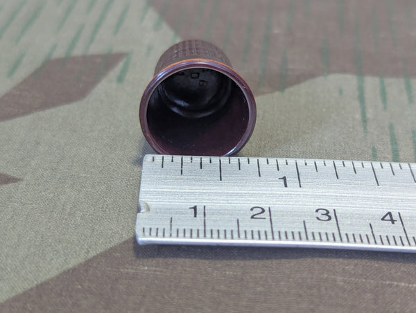 Red-Brown Bakelite Thimble "Finger Hat"