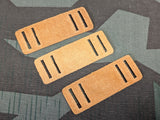 Reproduction Early Leather Gas Mask Strap Reinforcement Set