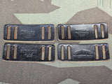 Reproduction Early Leather Gas Mask Strap Reinforcement Set