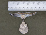 St Sebastian Patron of Soldiers Sweetheart Brooch Sterling