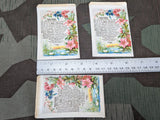 Set of 3 Various Müllers Envelopes