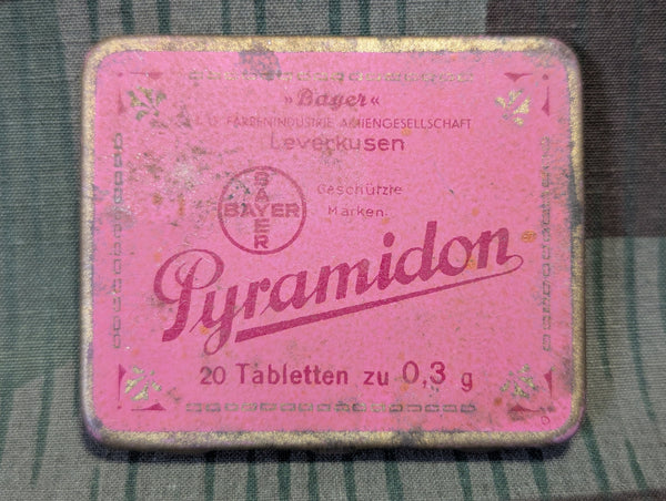 Bayer Pyramidon Medicine Tin
