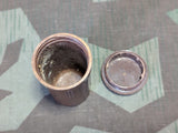 Brown Bakelite Shaving Soap Container