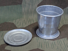 Collapsible Aluminum Cup With Lid