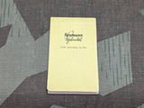 Small Heumann Heilmittel Advertisement Notebook 1938