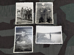 Lot of 4 Original Soldiers Photos