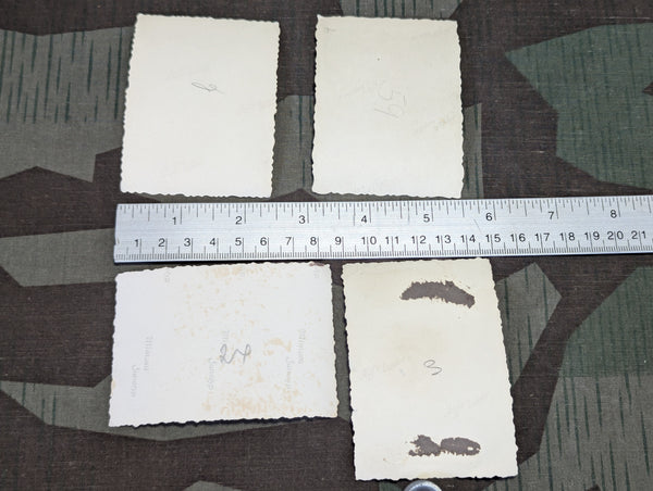 Lot of 4 Original Soldiers Photos