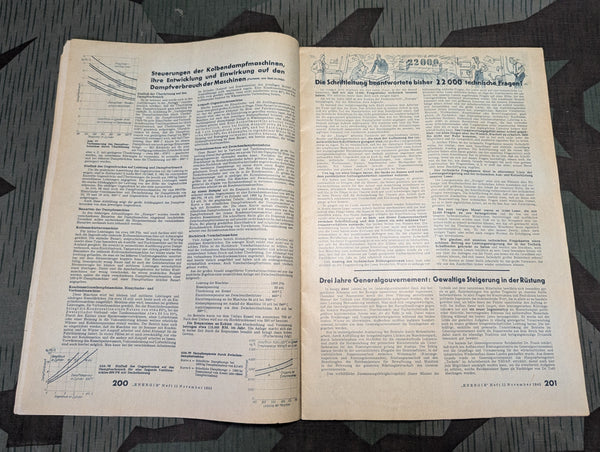 Energie Technical Profession Magazine Heft 11 November 1942