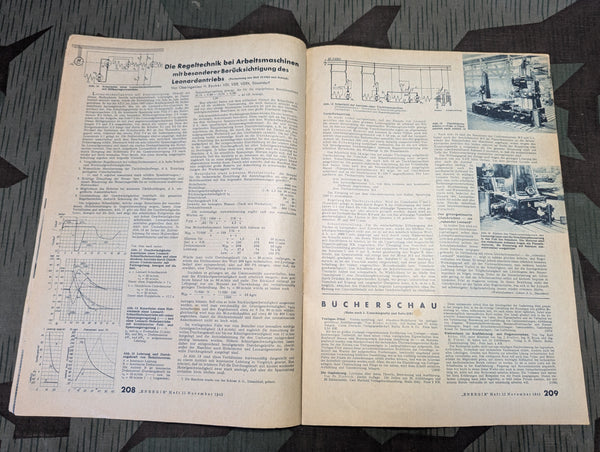 Energie Technical Profession Magazine Heft 11 November 1942