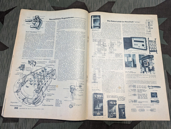 Energie Technical Profession Magazine Heft 11 November 1942