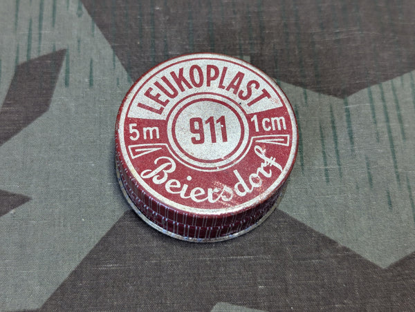 Small Leukoplast Bandage Tin 911