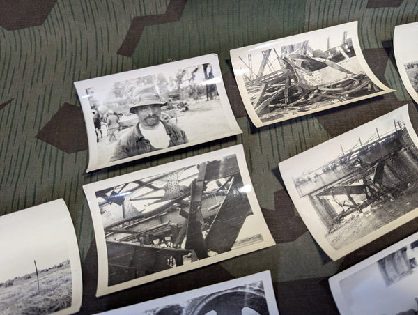 Lot of 14 Photos Mostly Bomb Damage Ukraine