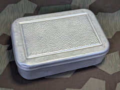 Rectangular Bread Tin Pebbled Lid