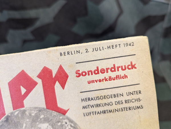 Der Adler Magazine 2 July 1942 Sonderdruck